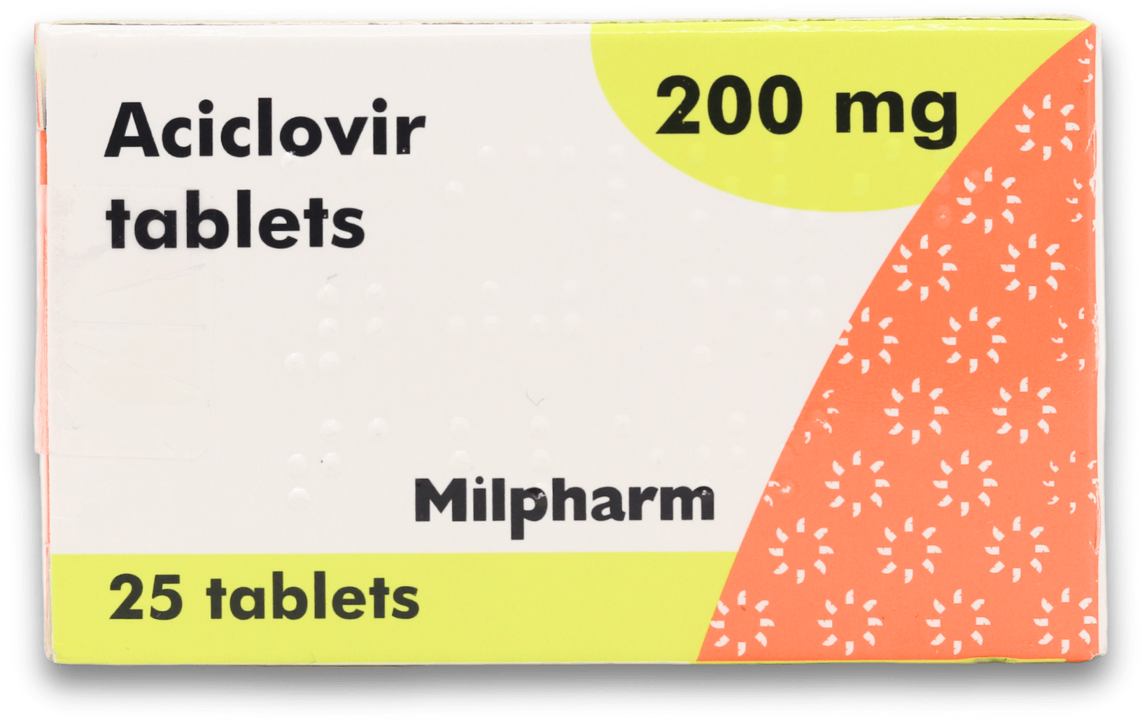 Cold Sore Treatment - Aciclovir 200mg 25 dispersible tablets
