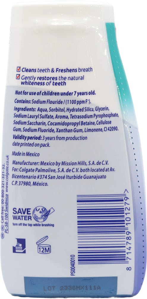 Colgate Icy Blast Whitening 2-In-1 Toothpaste & Mouthwash 100ml - 2