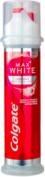 Colgate Max White Mint Whitening Toothpaste Pump 100ml