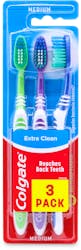 Colgate Toothbrush  Extra Clean 3pk