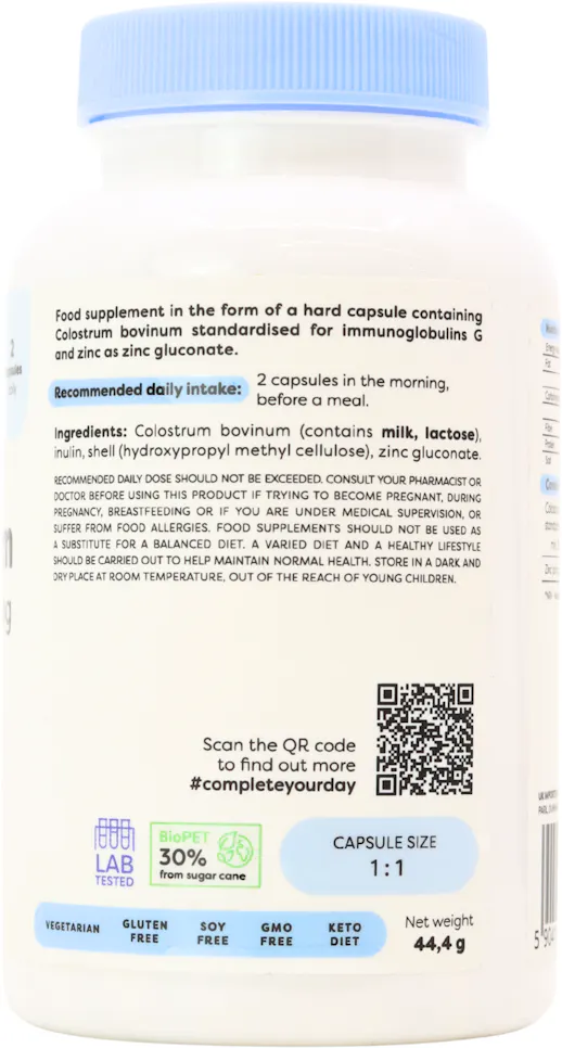 Osavi Colostrum Immuno 800mg 60 Capsules - 2