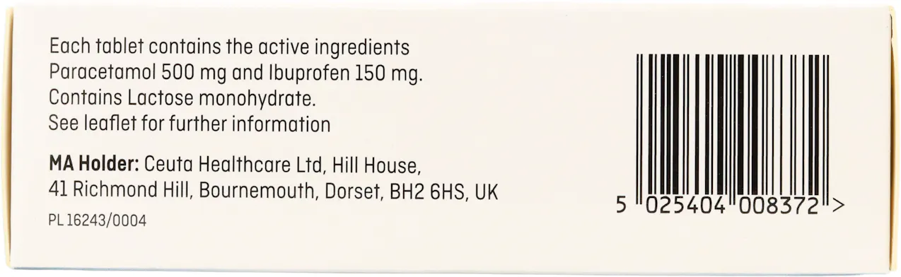 Combogesic 500mg 32 Tablets - 2