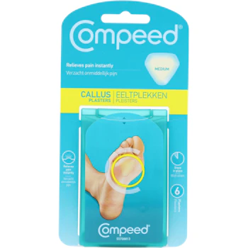 Comped Plaster Compeed Callous Plaster Medium 6 Pack | medino
