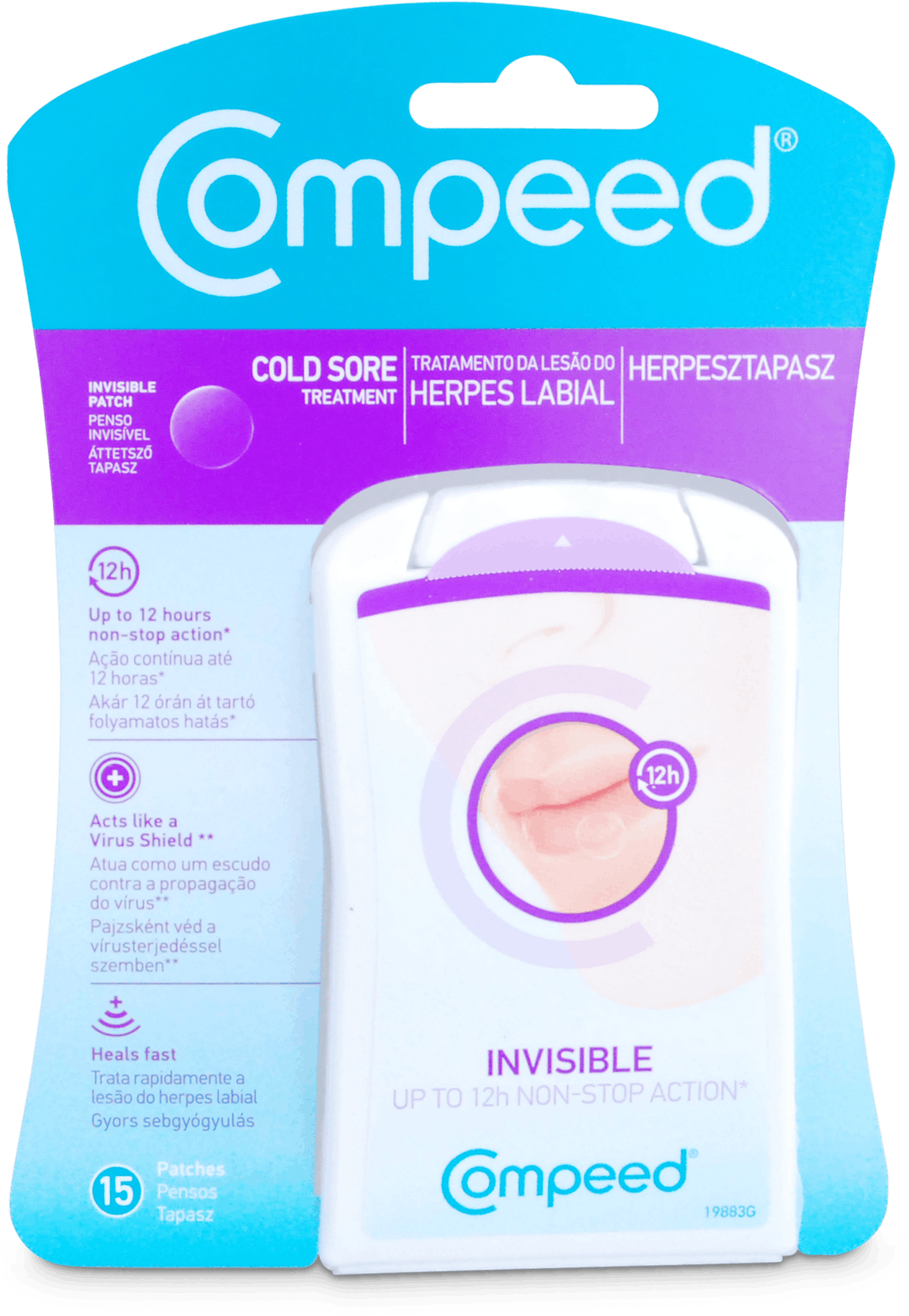 Buy Compeed Cold Sore Patches 15's medino