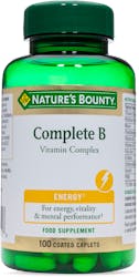 Nature's Bounty Complete B Vitamin Complex 100 Caplets