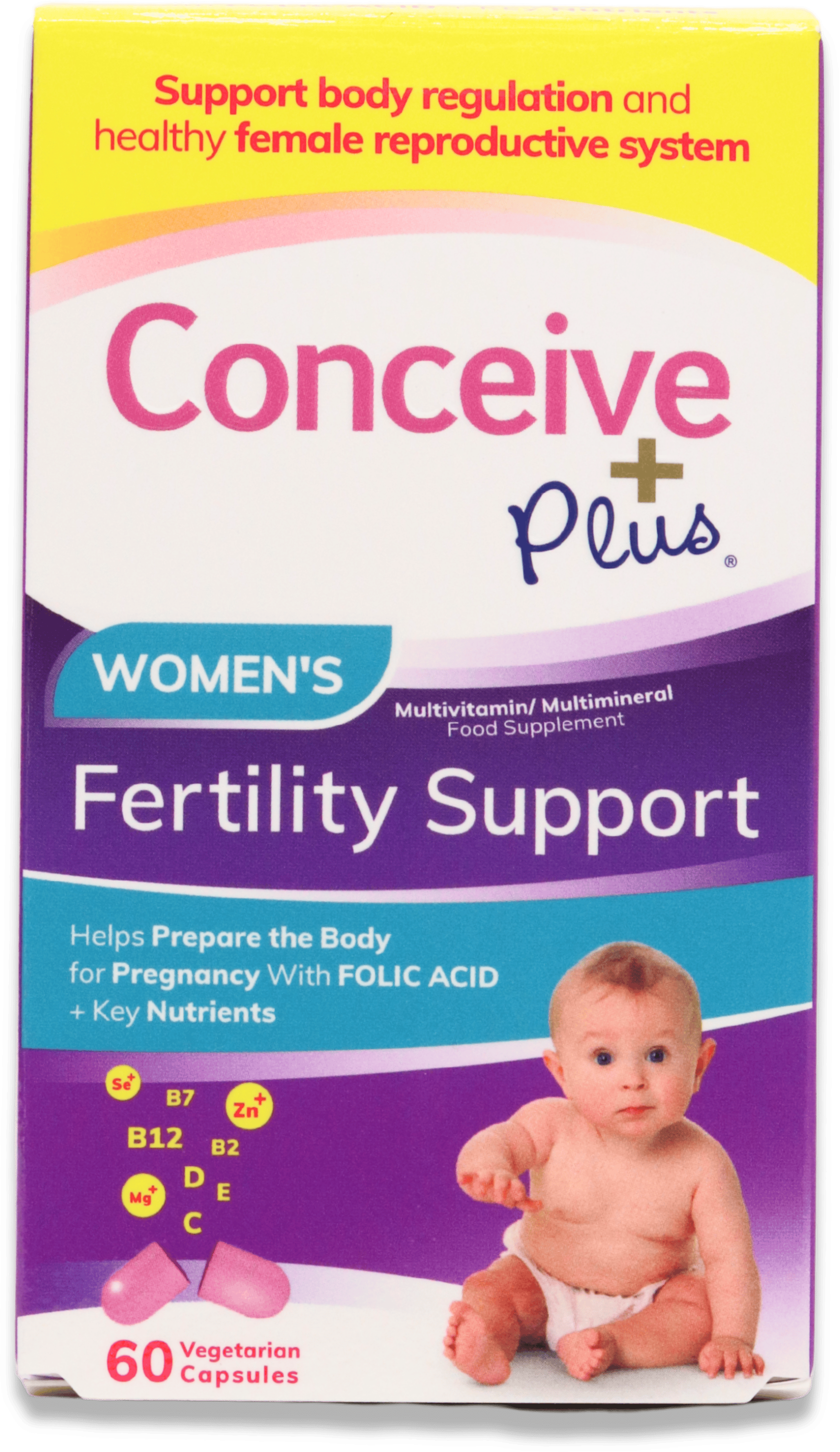 Conceive Plus Women's Fertility Support 60 Capsules