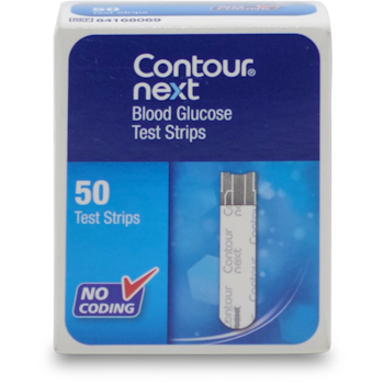 Contour Next Blood Glucose Test 50 Strips