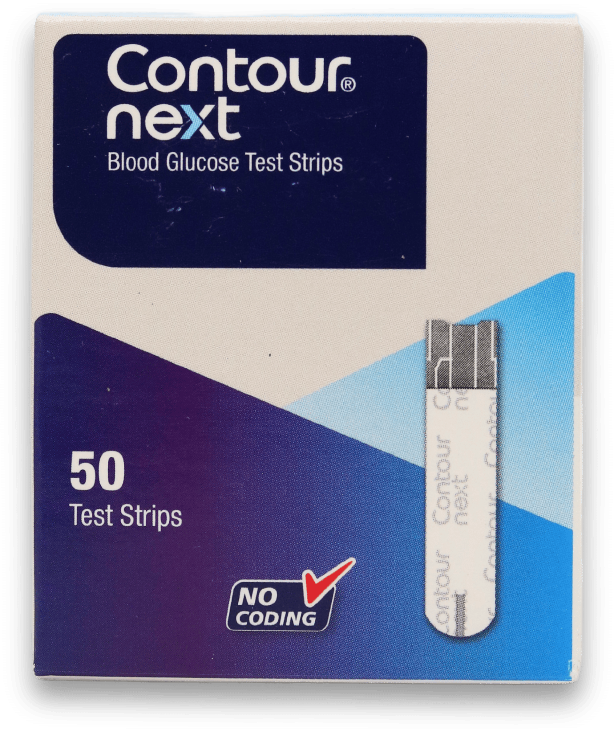 Contour Next Blood Glucose Test Strips 50 Pack