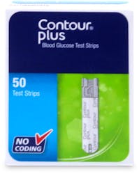 CONTOUR® NEXT Blood Glucose Test Strips, Medicare, Red, 50ct - DDP Medical  Supply