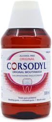 Corsodyl Alcohol Free Mouthwash Original 300ml