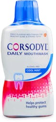 Corsodyl Daily Mouthwash Cool Mint Alcohol Free 500ml