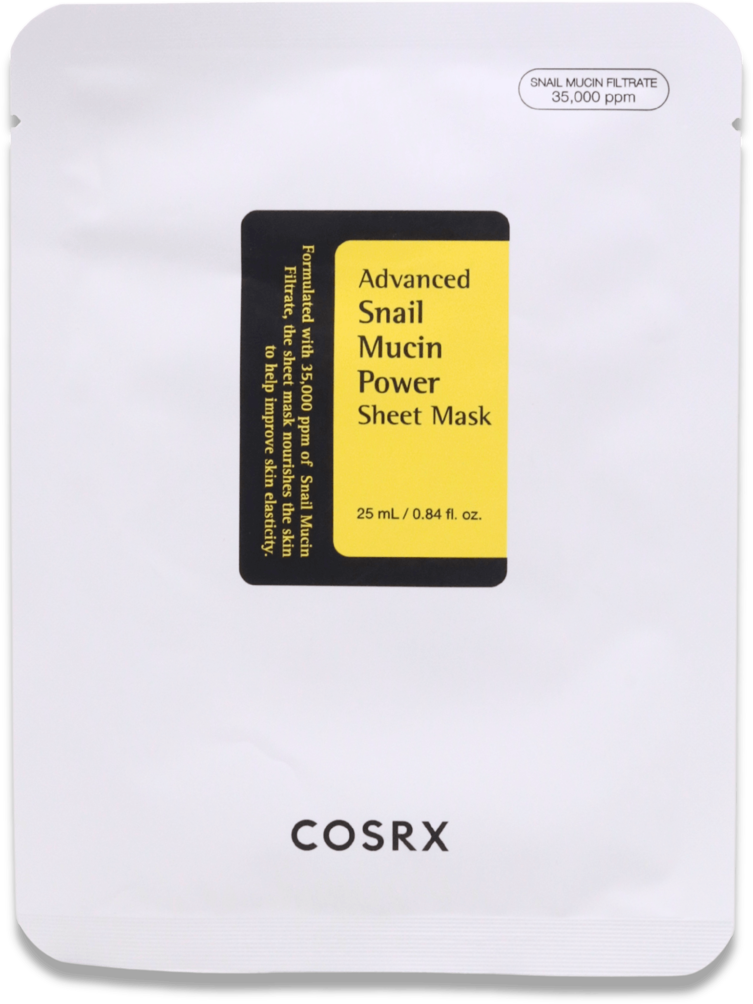 COSRX Advanced Snail Mucin Power Essence Sheet Mask