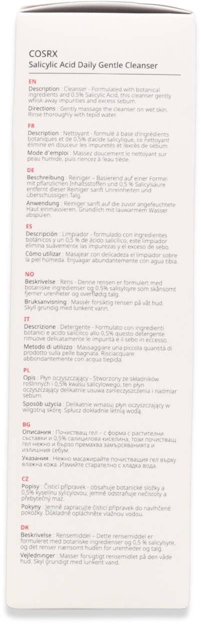 COSRX Salicylic Acid Daily Gentle Cleanser 150ml - 2