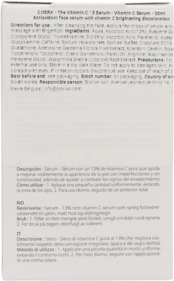COSRX The Vitamin C 13 Serum 20ml - 2