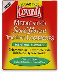 Covonia Medicated Lozenges Sugar Free 36 Pack