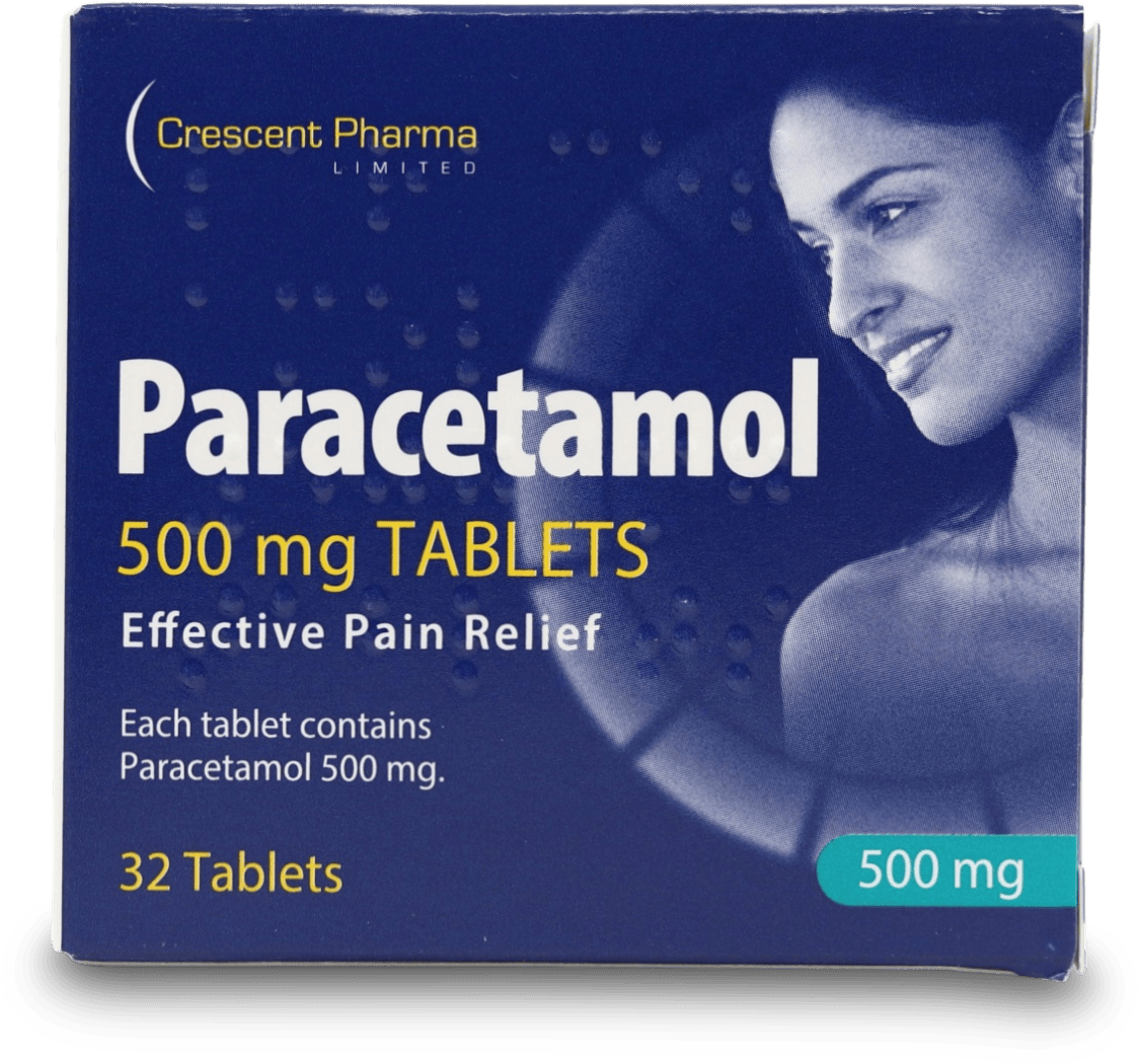 Crescent Paracetamol 500mg 32 Caplets