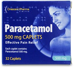 Crescent Pharma Paracetamol 500mg 32 Caplets