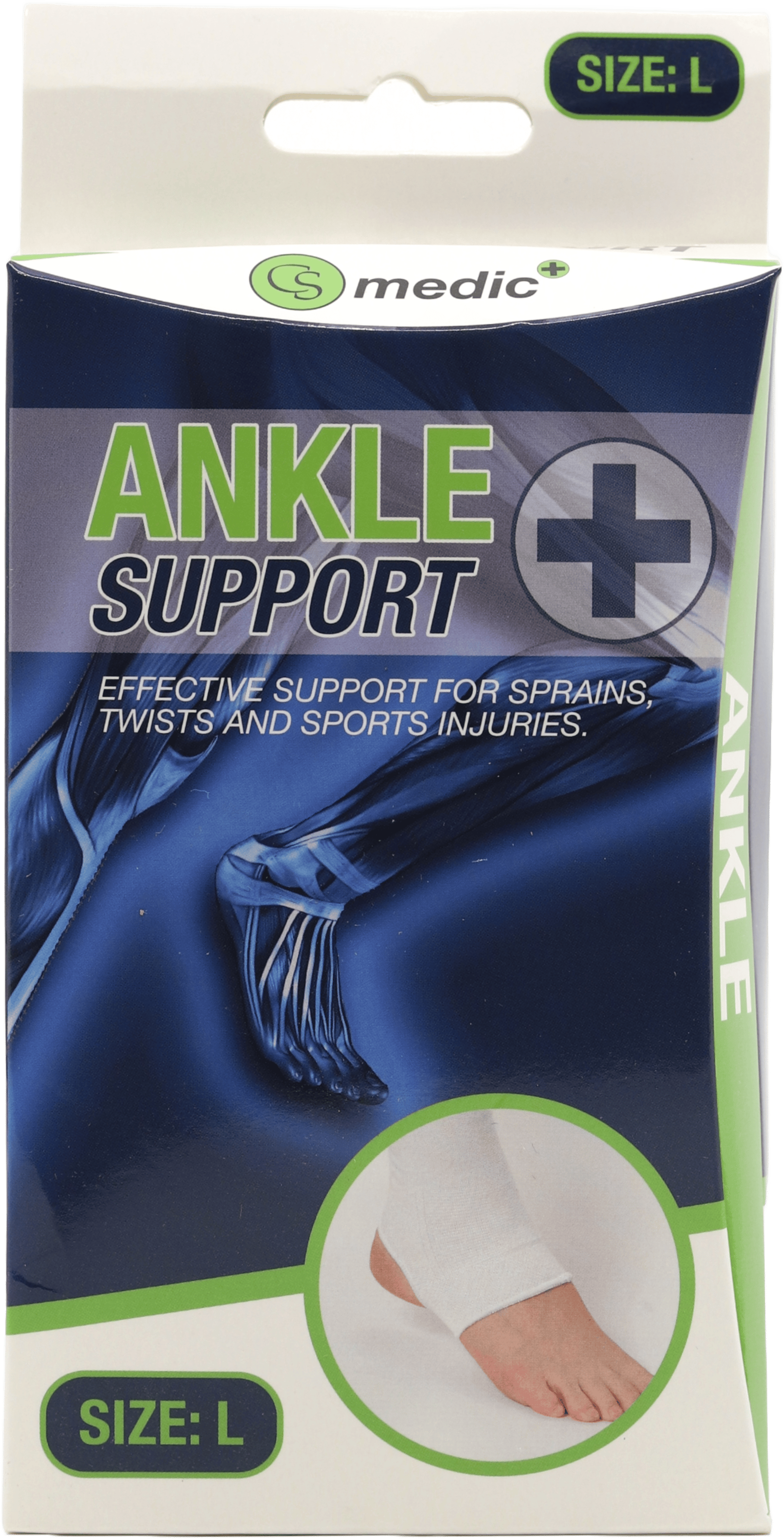 Cs Medic Ankle Support Large