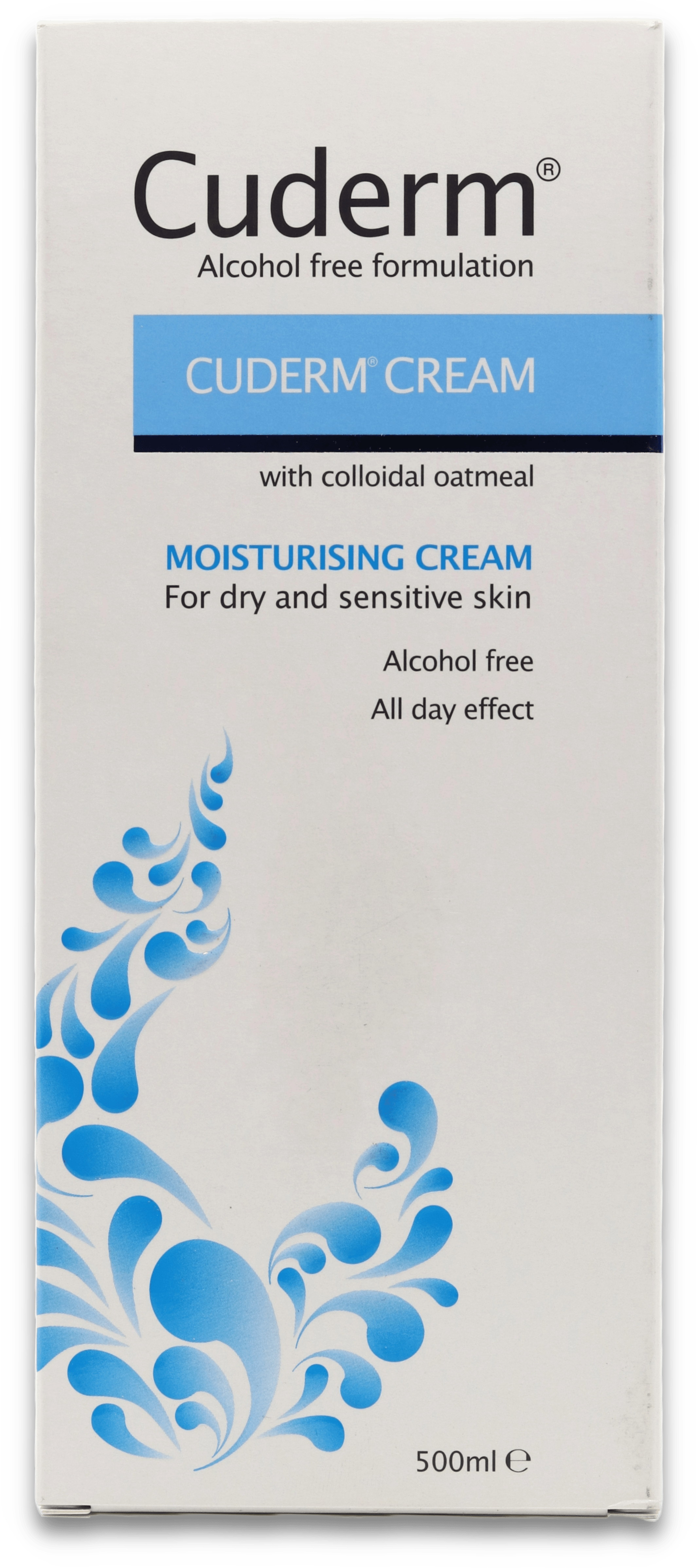 Cuderm Moisturising Cream 500ml