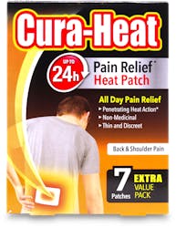 Cura-Heat Back & Shoulder Pain 7 Patches