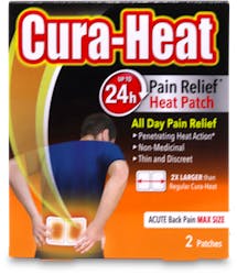 Cura-Heat Back Pain Max Size 2 sachet