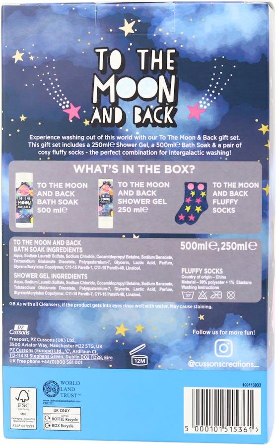 Cussons Creations Wash Gift Set To The Moon & Back - 2