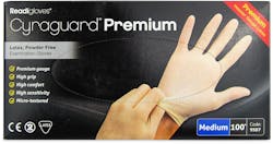 Cyraguard Premium Gloves Medium 100 Pack