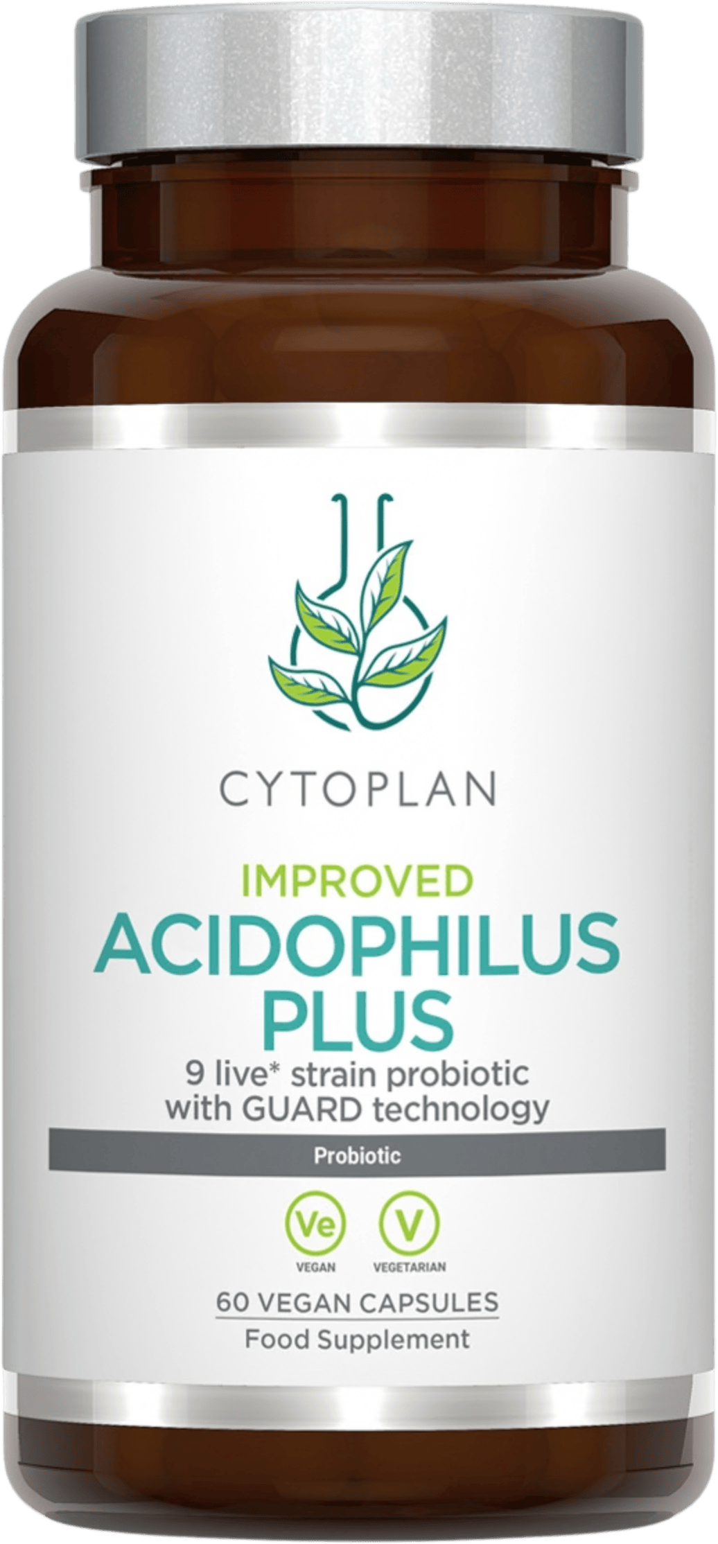 Cytoplan Acidophilus Plus with GUARD 60 Capsules
