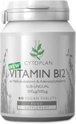 Cytoplan B12 Methylcobalamin & Adenosylcobalamin Sublingual 60 Tablets