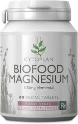 Cytoplan Biofood Magnesium 100mg 60 Tablets