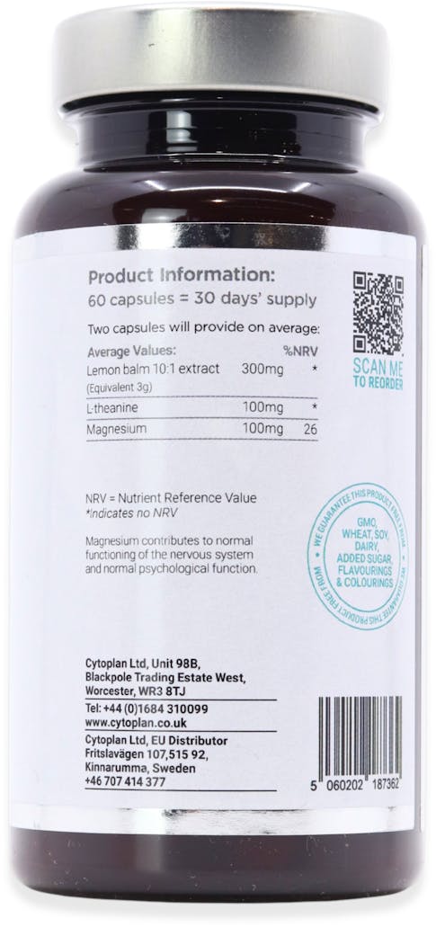Cytoplan Calm Support 60 Capsules - 2