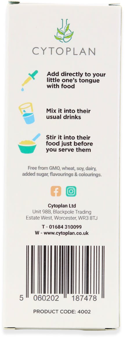 Cytoplan Children’s A, C & D Drops 30ml - 2