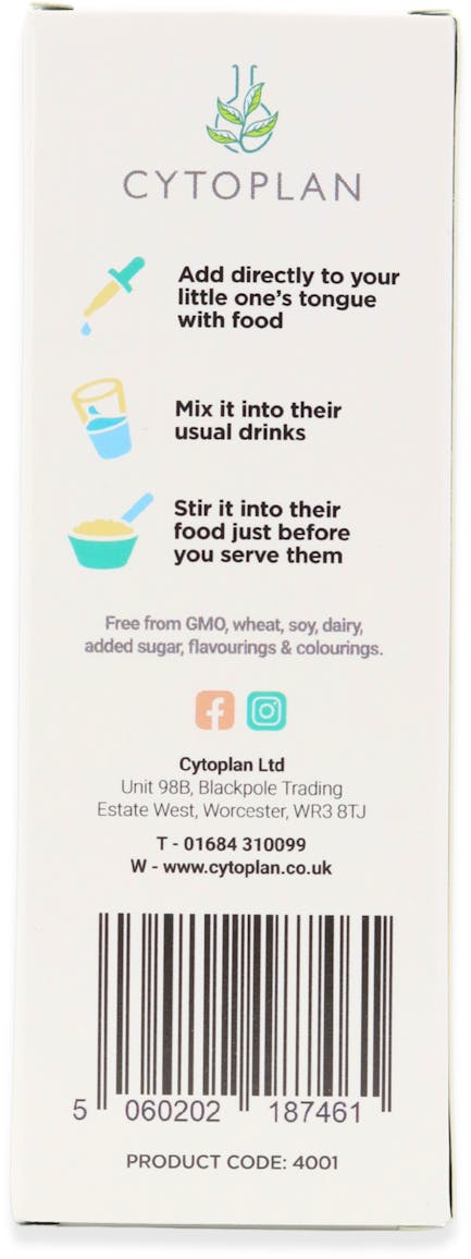 Cytoplan Children’s Multivitamin Drops 30ml - 2