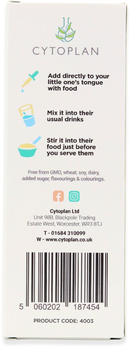 Cytoplan Children's Vitamin D3 Drops 15ml - 2
