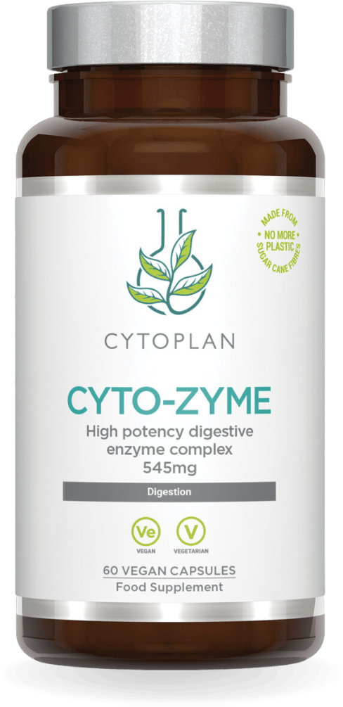 Cytoplan Cyto-Zyme Digestive Enzyme 545mg 60 Capsules