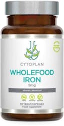 Cytoplan Iron Wholefood 5mg Elemental 60 Capsules