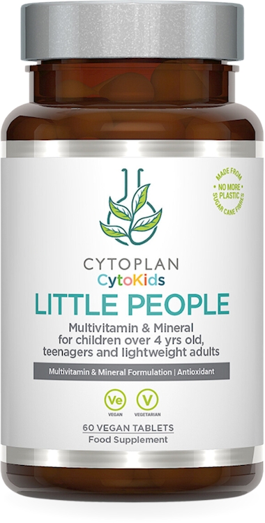 Cytoplan Little People MVM for Children & Small Adults 60 Tablets