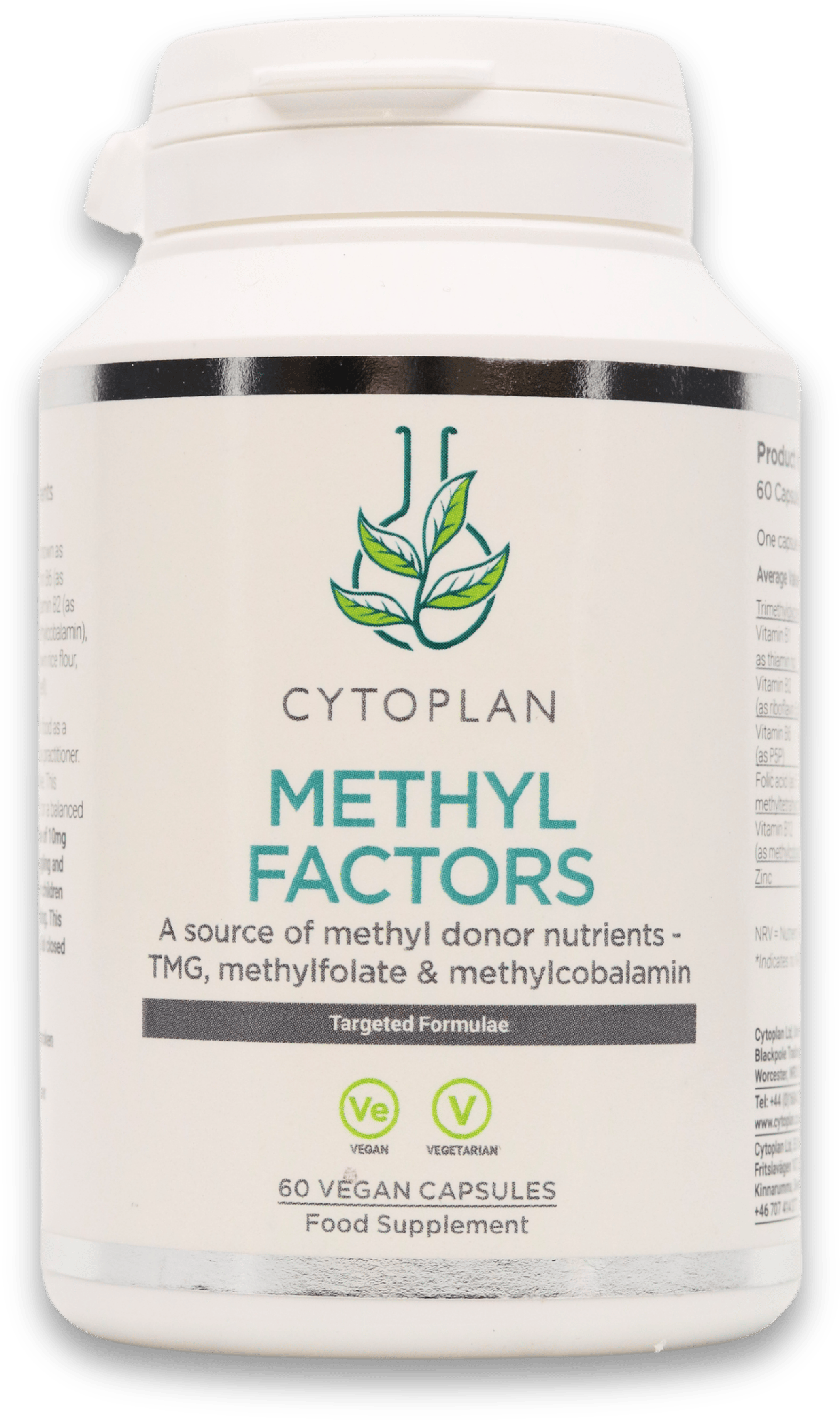 Cytoplan Methyl Factors 60 Capsules