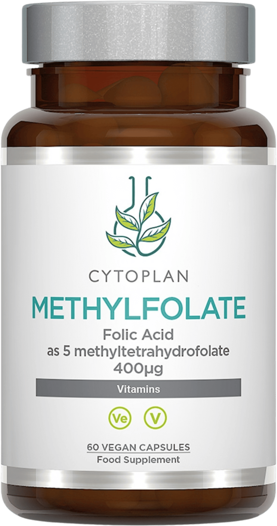 Cytoplan Methylfolate 400µg 60 Capsules