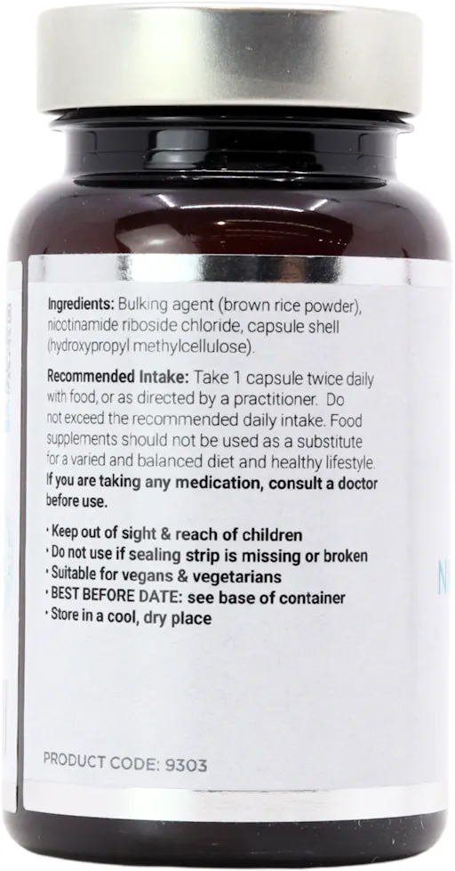 Cytoplan Nicotinamide Riboside 300mg 60 Capsules - 3