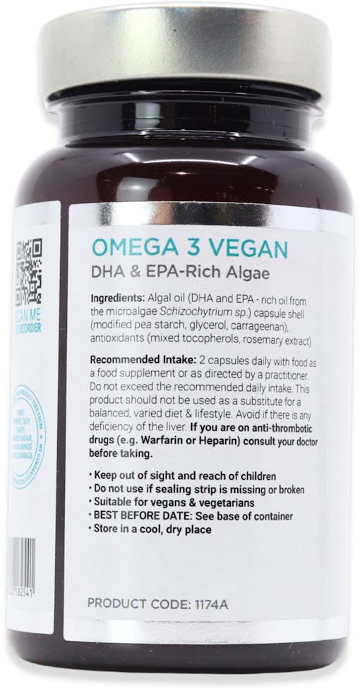 Cytoplan Omega 3 Vegan 60 Capsules - 3