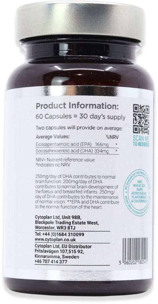 Cytoplan Omega 3 Vegan 60 Capsules - 2