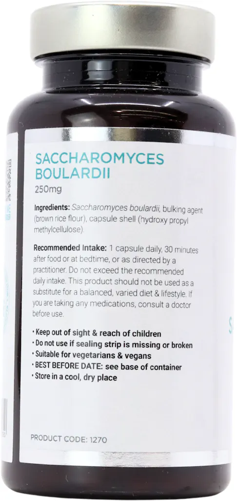 Cytoplan Saccharomyces Boulardii 250mg 120 Capsules - 3
