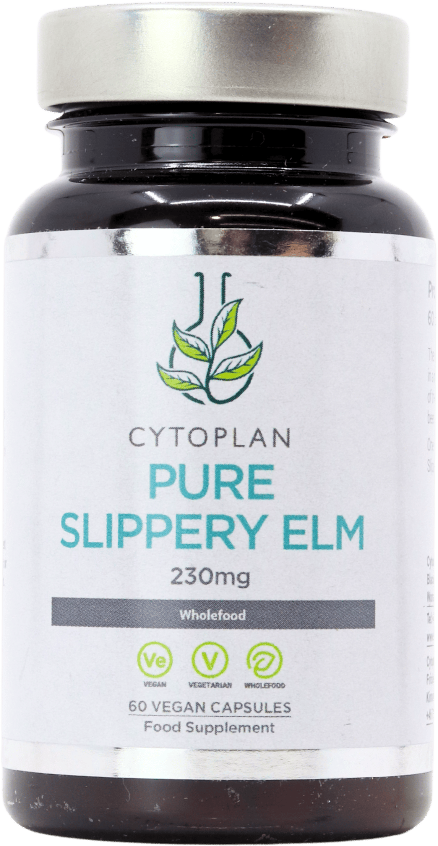 Cytoplan Slippery Elm 230mg 60 Capsules