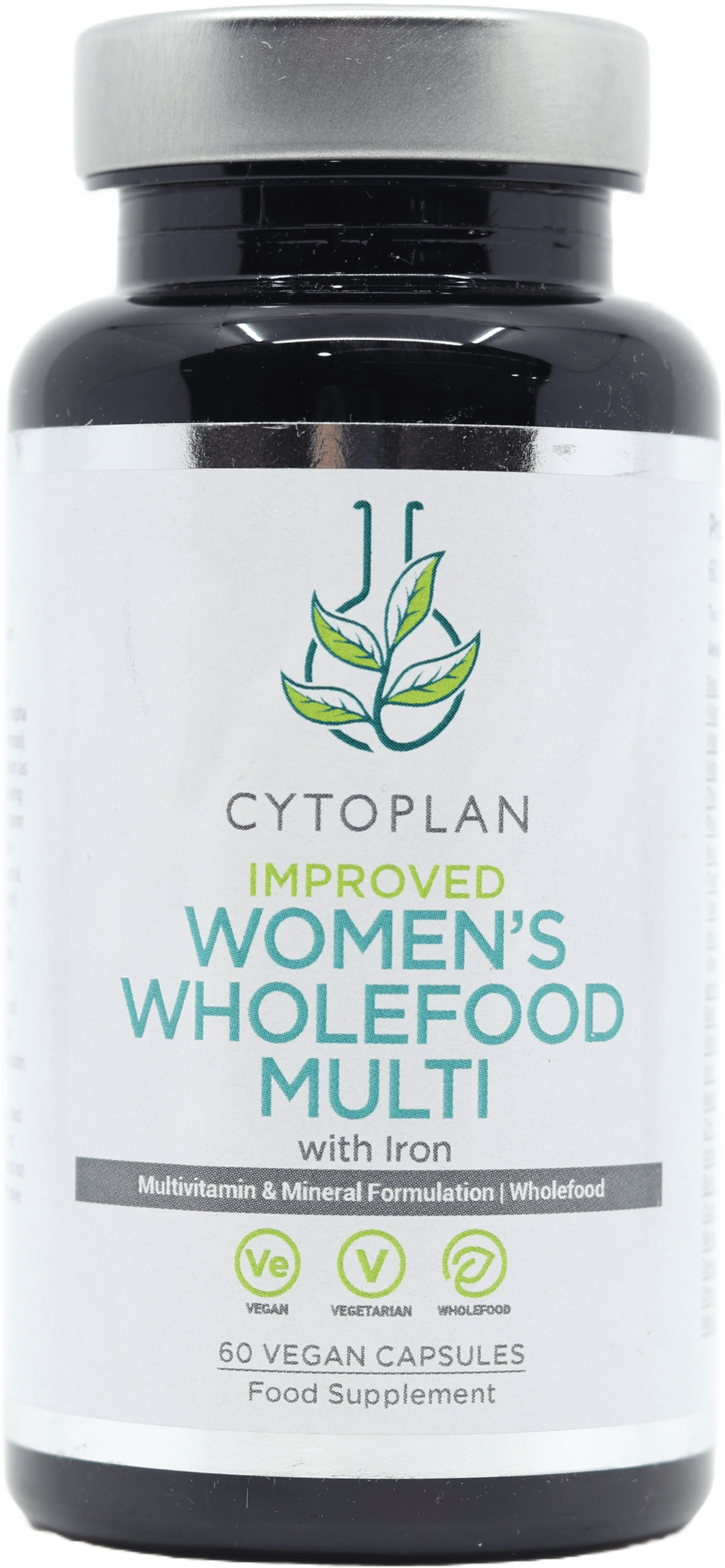 Cytoplan Women's Wholefood Multi with Iron 60 Capsules