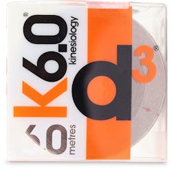 d3 K6.0 Kinesiology Tape 6m