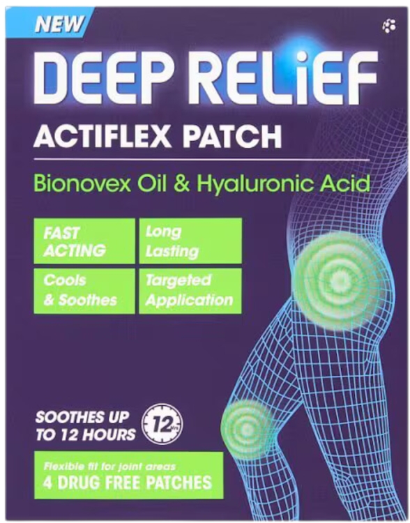 Deep Relief Actiflex 4 patches