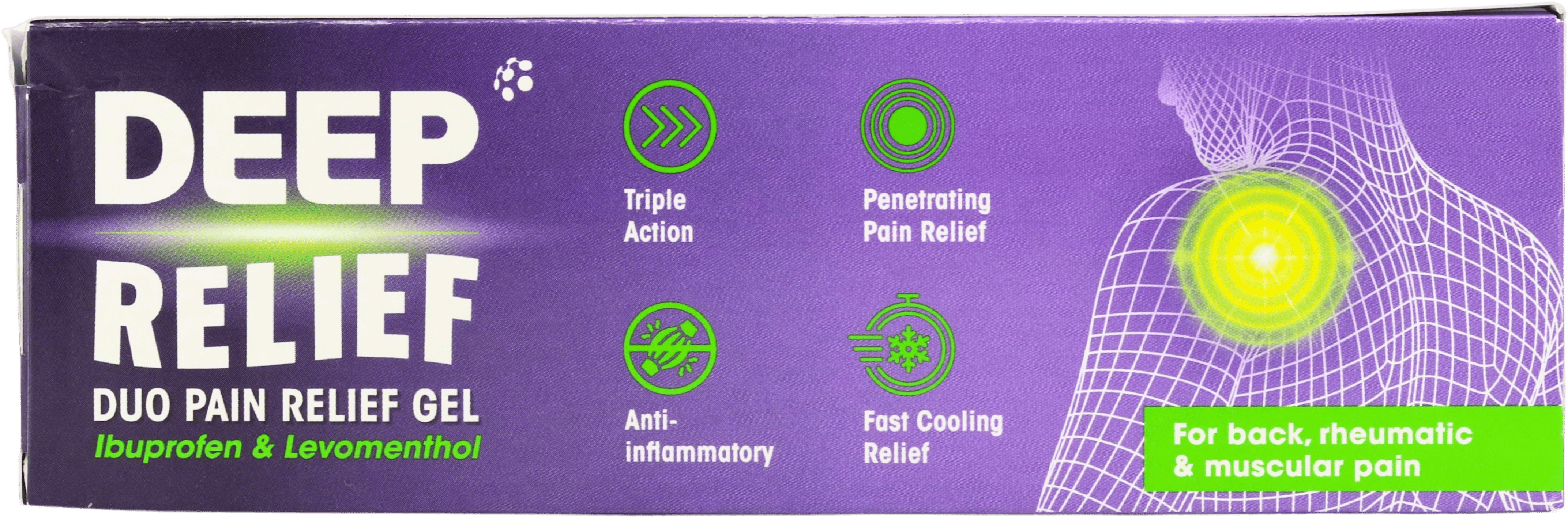 Deep Relief Duo Pain Relief Gel 100g