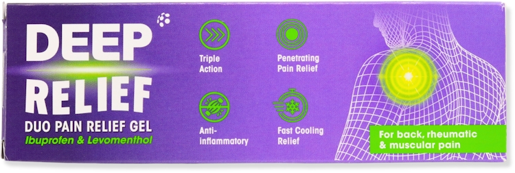 Deep Relief Duo Pain Relief Gel 100g