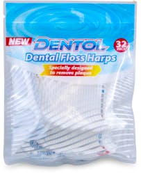 Dentol Dental Floss Harps 32 Pack